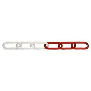 Image produit Cha&icirc;ne Type C Rouge/Blanc - 1073 - 40Kg - 42 x 11 x 6mm mm (vendu au m&egrave;tre)