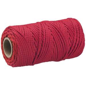 Image produit Ficelle Polypropyl&egrave;ne - Rouge - &Oslash; 1,7 mm - Bobine 100 m