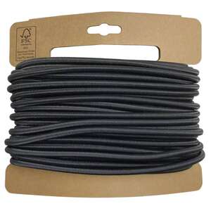 Image produit Cordon Caoutchouc - Noir - &Oslash; 6 mm - Bobine 15 m - 10Kg