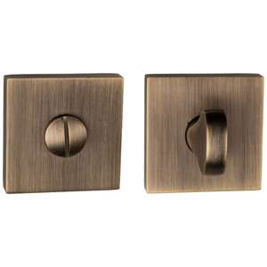 Image produit Entr&eacute;e de WC - Alu - Bronze mat