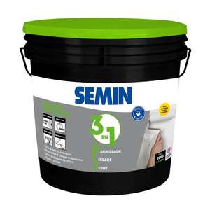 Image produit SEMIN - 3 en 1 GSL - Garnissage, Lissage & Collage de bandes &agrave; Joint -20 Kg