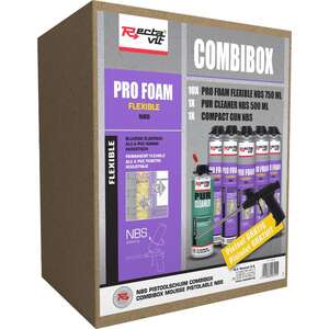 Image produit Rectavit - Mousse Pro Foam Flex NBS - Combibox