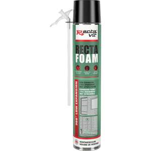 Image produit Rectavit - Mousse Isolation/Montage Recta-Foam Vert - 360&deg; - Low Expansion (700 ml)