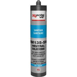 Image produit Rectavit - Recta Mastic 135 SW Neutre Sanitaire - Blanc (310 ml)