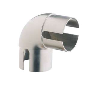 Image produit Kordo - Coude fixe &agrave; 90&deg; pour Main courante METAL - Acier, finition Nickel bross&eacute;