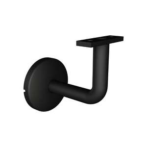Image produit Kordo - Support mural pour Main courante OPALU / FLEXIO - Alu Noir (RAL 9005) - (1 pi&egrave;ce)
