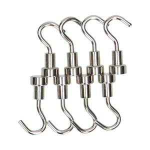 Image produit Crochet Magn&eacute;tique - Argent&eacute; - &Oslash; 10 x 33 mm - 1 Kg (8 pi&egrave;ces)
