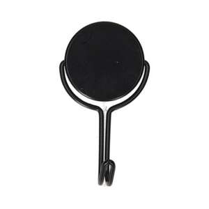 Image produit Crochet Magn&eacute;tique - Noir - Rotatif 360&deg; - &Oslash; 32 x 65 mm - 8 Kg (1 pi&egrave;ces)