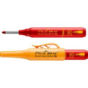 Image produit PICA - Marqueur p/Trou profond (INK, XL) - Pointe de 2 &agrave; 4 mm - Rouge