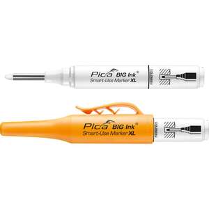 Image produit PICA - Marqueur p/Trou profond (INK, XL) - Pointe de 2 &agrave; 4 mm - Blanc