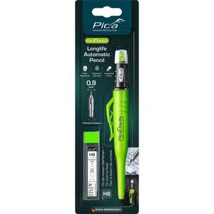 Image produit PICA - SET: Crayon automatique Longlife (DRY) + 10 Recharges (Graphite HB)