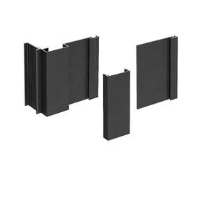 Image produit Cladix > Pack 4 - Ensemble Corner Outside - RAL9005 - Lg. 3,005 m