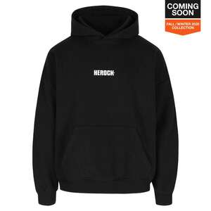 Image produit HEROCK&reg; - Sweat &agrave; capuche oversize - EDITION LIMITEE - Noir
