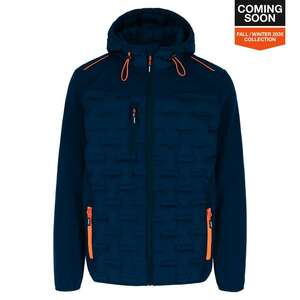 Image produit HEROCK&reg; - Veste matelass&eacute;e HYBRID - EDITION LIMITEE - Bleu marine