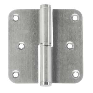 Image produit Paumelle - 80 x 80 x 2,5 mm - Inox 201 (Droite)