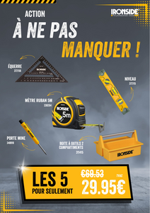 Image produit IRONSIDE&reg; - Coffret Starter Pack - Promo - 5 outils