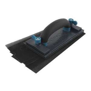 Image produit Wolfcraft&reg;- Cale de pon&ccedil;age pl&acirc;tre + 4 Abrasifs - 115 x 280 mm