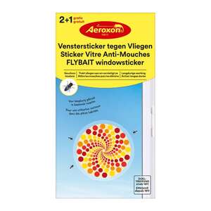 Image produit Aeroxon - Autocollants (Stickers) Vitre Anti-Mouches - (3 pcs)