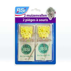 Image produit BSI - Pi&egrave;ge &agrave; Souris, en bois - (2 pcs)