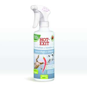 Image produit BSI - Hot Exit - R&eacute;pulsif Chats et Chiens - (500 ml = 30 m&sup2;)