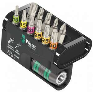 Image produit Wera - Jeu de 12 Embouts Bois - 12 Wood TX HF 1 - (12 pcs)
