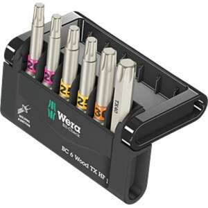 Image produit Wera - Jeu de 6 Embouts Bois - 6 Wood TX HF 1 - (6 pcs)