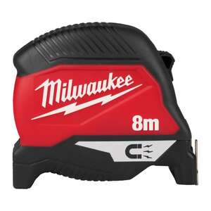 Image produit Milwaukee - M&egrave;tre ruban 8M Premium Magn&eacute;tique - 4932498770