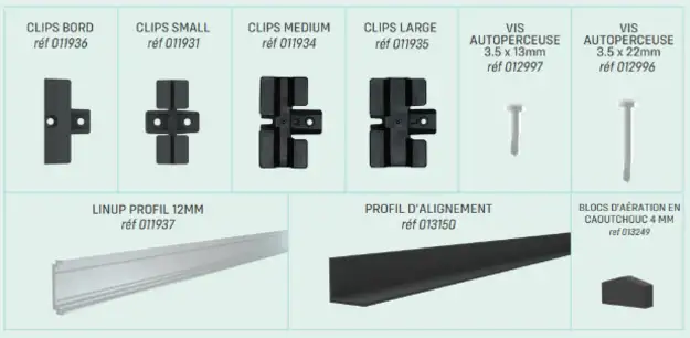 Lin Up : la solution pour la fixation de vos bardages